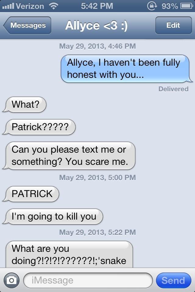 18 Hilarious Responses to the Text Prank: ‘I Haven’t Been Fully Honest ...