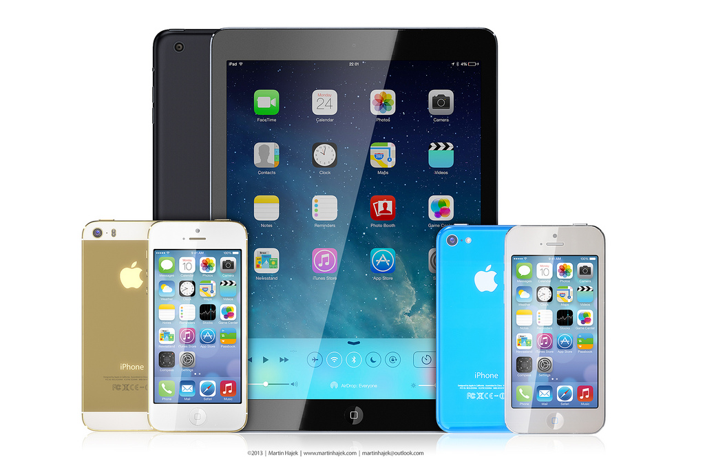 Mockups of the products rumored to be announced at Apple's September 10 2013 press event