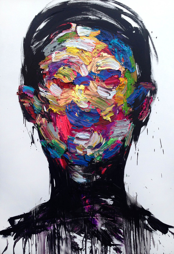 Striking Abstract Portraits That Eerily Express Human Emotions The