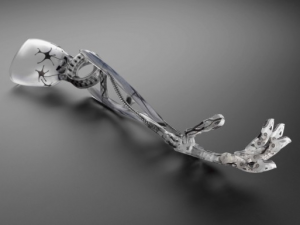 3-D printed prosethetic arm concept from University of Nottingham