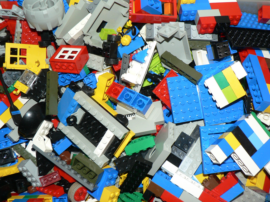 Pile of Lego Bricks