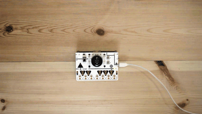 ototo synthesizer with eggplant attached gif