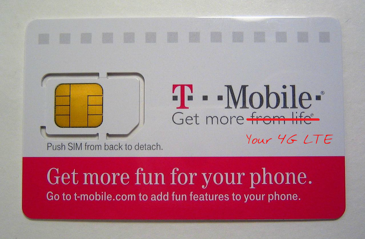 T-Mobile Sim Card 4G LTE