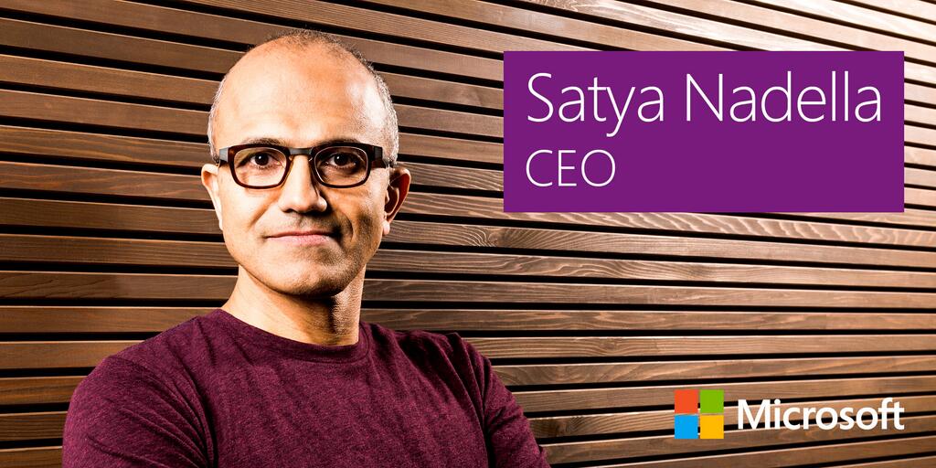 Satya Nadella, Microsoft's new CEO