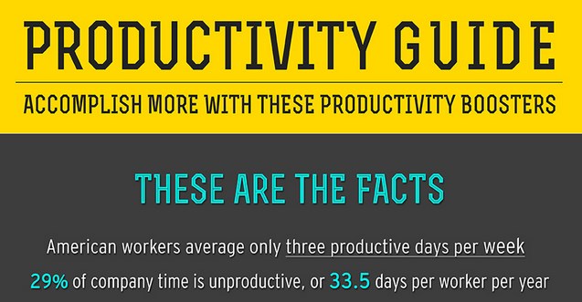 productivity guide infographic