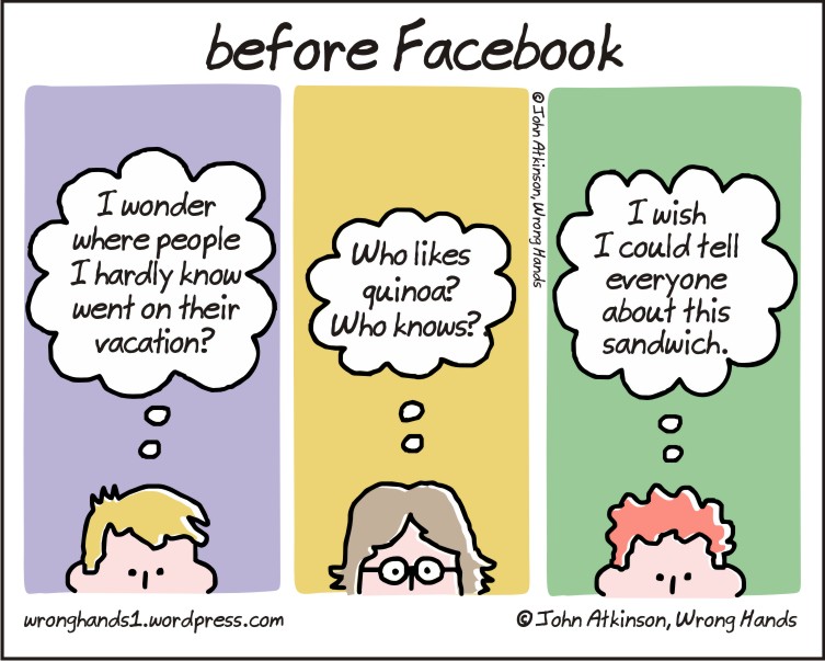 life before facebook